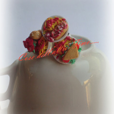 Anelli piattini golosi fast-food collection 