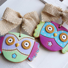 Gufetti mini terracotta, creta 