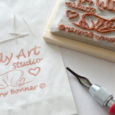 Timbro personalizzato con logo 