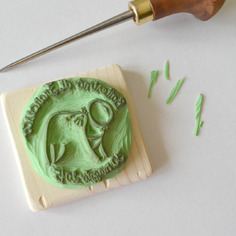 Timbro personalizzato per battesimo o compleanno 