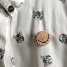 Le fruttine - set di tre mini spille 