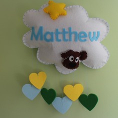 Nuvoletta fiocco nascita 