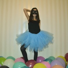 Tutu enfant bleu ciel de 2 à 10 ans 