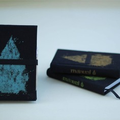 Drop - manual handmade pocket notebook 