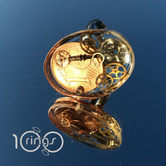 Anelli artigianali, riciclo completo, resina 