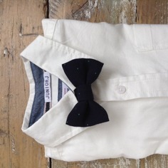 Papillon blu a pois per bimbo emmevi 