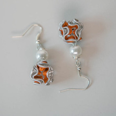 Orecchini pendenti fatti a mano fanny 