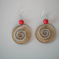 Orecchini pendenti fatti a mano fanny 