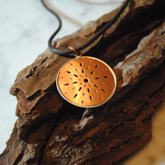 Pendente in rame e argento 