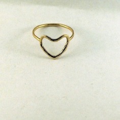 My heart- anello in oro 14k