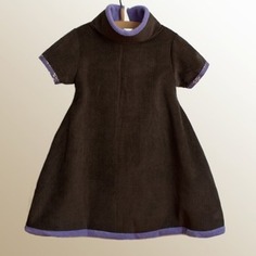 Abito invernale in velluto a coste e pile 