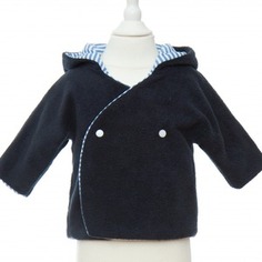 Navy b - giacca bambino con cappuccio 
