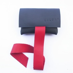 Borsellino unisex in pelle 