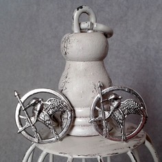 Gemelli con uccello e freccia mockingbird cufflinks 