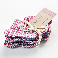 Sottobicchieri nuvoletta rossi - idea regalo