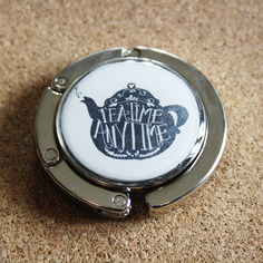 Gancio borsa - appendi borsa "tea time" 