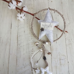 Decorazione natalizia in feltro 