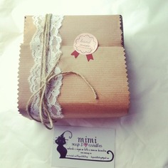 "the special one" eco confezione in carta e tessuto 