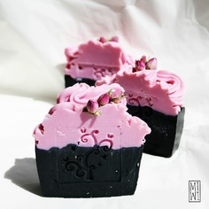 "dark tale" sapone naturale vegetale con carbone attivo 