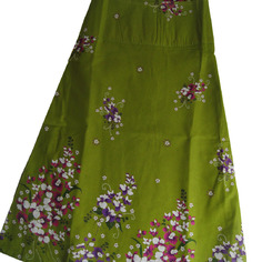 Jupe portefeuille ajustable imprimé plein été 