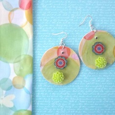 Orecchini tondi molto leggeri 