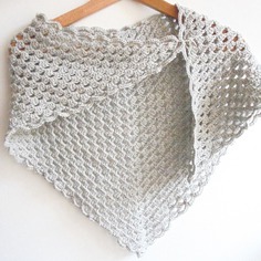 Scialle scaldacollo da donna in pura morbidissima lana merino 