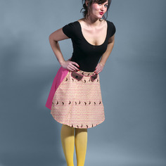 Jupe rétro jupe vintage jupe romantique"lady bird" by tuktukshop 