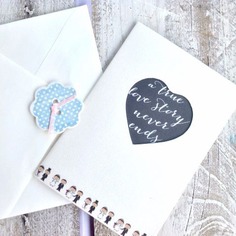 Card augurale per matrimonio fatta a mano 