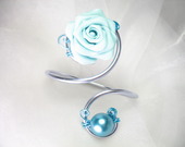 Bracelet Fil d'aluminium Marine